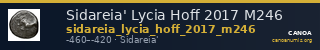 Sidareia' Lycia Hoff 2017 M246 — CANOA