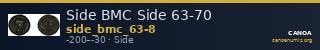 Side BMC Side 63-70 — CANOA