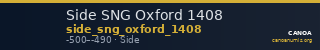 Side SNG Oxford 1408 — CANOA