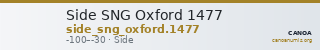 Side SNG Oxford 1477 — CANOA