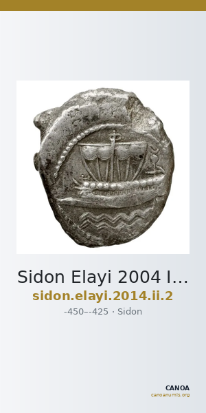 Sidon Elayi 2004 II.2 — CANOA