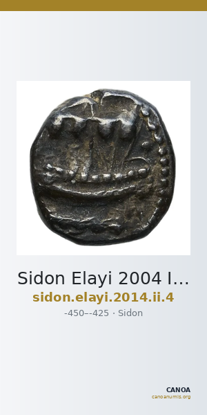 Sidon Elayi 2004 II.4 — CANOA