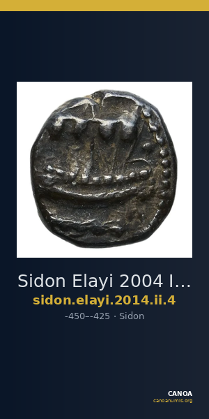 Sidon Elayi 2004 II.4 — CANOA