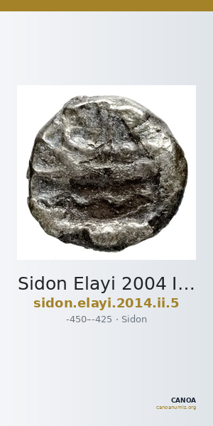 Sidon Elayi 2004 II.5 — CANOA