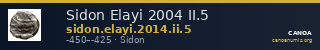 Sidon Elayi 2004 II.5 — CANOA