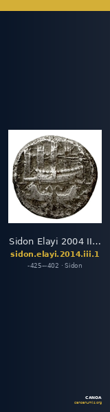 Sidon Elayi 2004 III.1 — CANOA