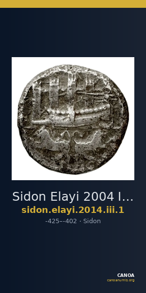 Sidon Elayi 2004 III.1 — CANOA