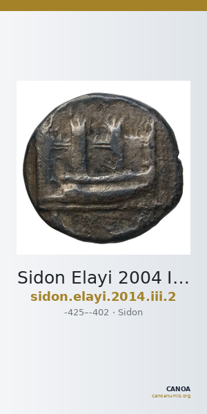 Sidon Elayi 2004 III.2 — CANOA