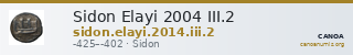 Sidon Elayi 2004 III.2 — CANOA
