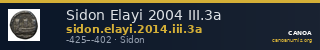 Sidon Elayi 2004 III.3a — CANOA