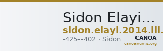 Sidon Elayi 2004 III.3b — CANOA