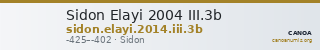 Sidon Elayi 2004 III.3b — CANOA