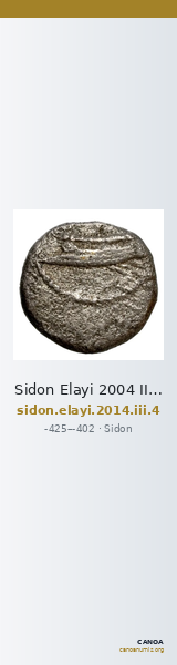 Sidon Elayi 2004 III.4 — CANOA