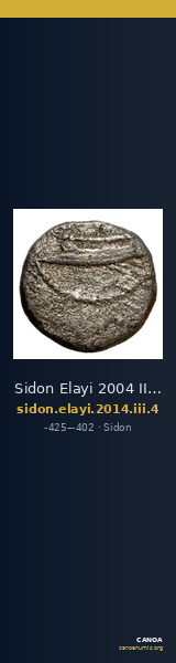 Sidon Elayi 2004 III.4 — CANOA