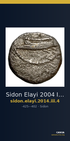 Sidon Elayi 2004 III.4 — CANOA