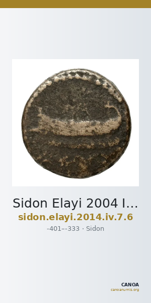 Sidon Elayi 2004 IV.7.6 — CANOA