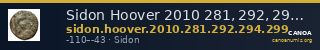 Sidon Hoover 2010 281, 292, 294, 299 — CANOA