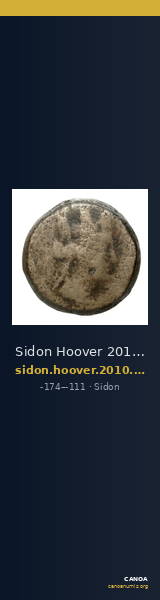 Sidon Hoover 2010 287, 296 — CANOA