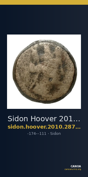 Sidon Hoover 2010 287, 296 — CANOA