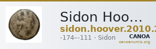 Sidon Hoover 2010 287, 296 — CANOA