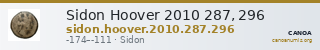 Sidon Hoover 2010 287, 296 — CANOA