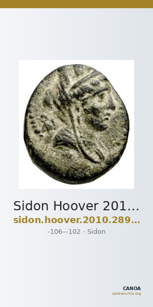 Sidon Hoover 2010 289, 291 — CANOA