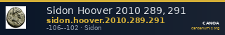 Sidon Hoover 2010 289, 291 — CANOA