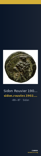 Sidon Rouvier 1902 xlviii — CANOA