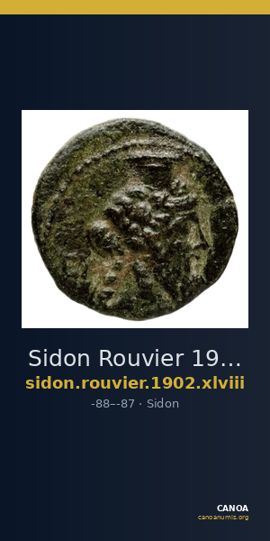 Sidon Rouvier 1902 xlviii — CANOA