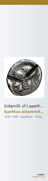 Sidqmilk of Lapethus Lapethus BMC Lapethus 7-9 — CANOA