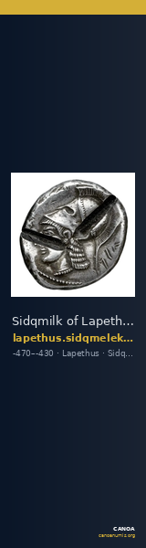 Sidqmilk of Lapethus Lapethus BMC Lapethus 7-9 — CANOA