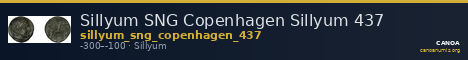 Sillyum SNG Copenhagen Sillyum 437 — CANOA
