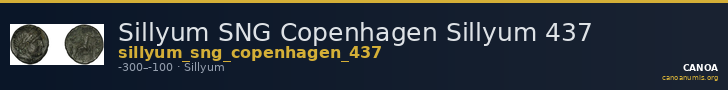 Sillyum SNG Copenhagen Sillyum 437 — CANOA