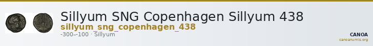 Sillyum SNG Copenhagen Sillyum 438 — CANOA