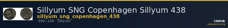Sillyum SNG Copenhagen Sillyum 438 — CANOA