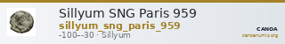 Sillyum SNG Paris 959 — CANOA