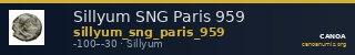 Sillyum SNG Paris 959 — CANOA