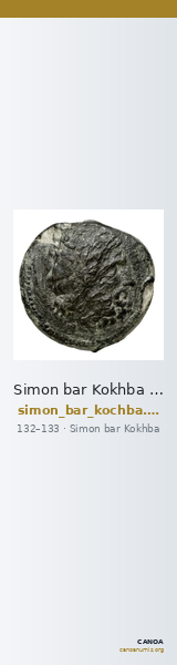 Simon bar Kokhba Judaea Hendin 2010 1376 — CANOA
