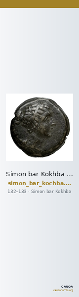 Simon bar Kokhba Judaea Hendin 2010 1378-1379 — CANOA