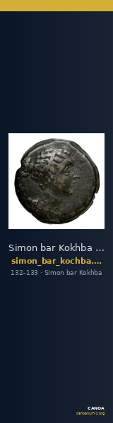 Simon bar Kokhba Judaea Hendin 2010 1378-1379 — CANOA