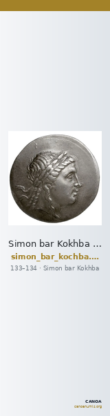 Simon bar Kokhba Judaea Hendin 2010 1394-1395 — CANOA