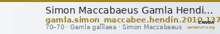 Simon Maccabaeus Gamla Hendin 2010 1372 — CANOA