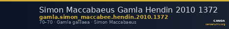 Simon Maccabaeus Gamla Hendin 2010 1372 — CANOA