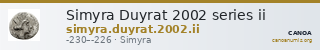 Simyra Duyrat 2002 series ii — CANOA