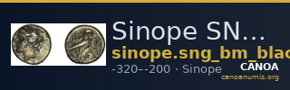 Sinope SNG BM Black Sea 1519 — CANOA