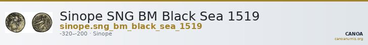 Sinope SNG BM Black Sea 1519 — CANOA
