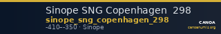 Sinope SNG Copenhagen  298 — CANOA