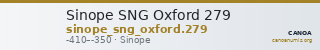 Sinope SNG Oxford 279 — CANOA