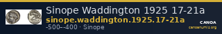 Sinope Waddington 1925 17-21a — CANOA