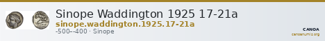 Sinope Waddington 1925 17-21a — CANOA
